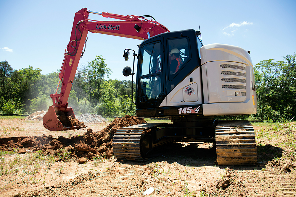 LinkBelt® 145 X4 MSR Excavator Delivers Performance and Versatility in Confined Work Spaces
